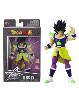 DRAGON BALL - Broly - Figurine Dragon Stars 17cm Série 19 Bandai Red 1 - Culture-Pop-France