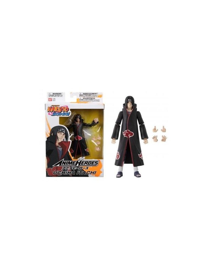 NARUTO - Uchiha Itachi - Figurine Anime Heroes 17cm Bandai Red 1 - Culture-Pop-France NARUTO - Uchiha Itachi - Figurine Anime Heroes 17cm Bandai Red 1 - Culture-Pop-France
