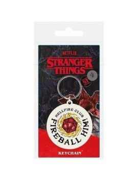 STRANGER THINGS - Fireball Him - Porte-clés en PVC Pyramid 1 - Culture-Pop-France