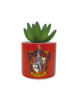 HARRY POTTER - Gryffondor - Faux Pot à Plantes 6.5cm 1 - Culture-Pop-France