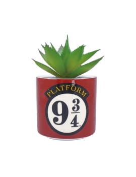 HARRY POTTER - Plateforme 9 3/4 - Faux Pot à Plantes 6.5cm 1 - Culture-Pop-France