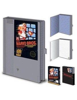 SUPER MARIO BROS NES - Cartouche - Cahier A5 Premium Pyramid 1 - Culture-Pop-France