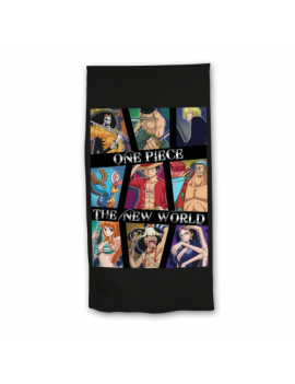 ONE PIECE - The New World - Serviette de Plage 100% Polyester 70x140cm AyMax 1 - Culture-Pop-France