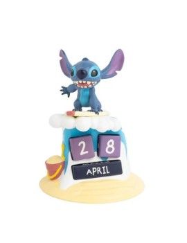 STITCH - Calendrier Perpétuel 3D en Résine 1 - Culture-Pop-France