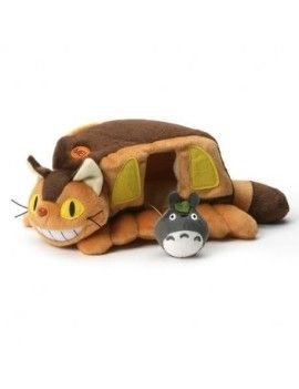 STUDIO GHIBLI - Peluche Totoro - Catbus House - 24cm Semic 1 - Culture-Pop-France