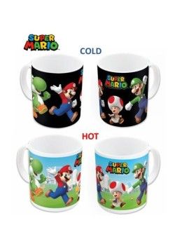SUPER MARIO - Team - Mug Thermoréactif - 325ml Stor 1 - Culture-Pop-France