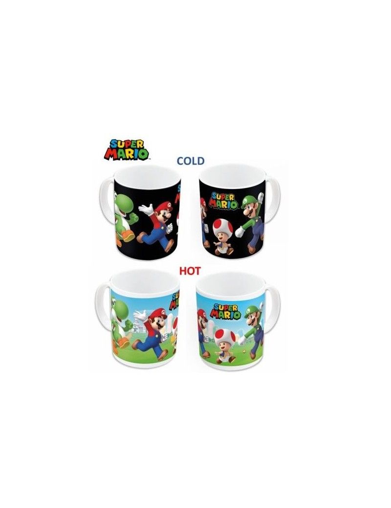 SUPER MARIO - Team - Mug Thermoréactif - 325ml Stor 1 - Culture-Pop-France SUPER MARIO - Team - Mug Thermoréactif - 325ml Stor 1 - Culture-Pop-France