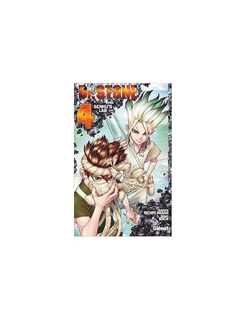 DR STONE - Tome 4 Glenat 1 - Culture-Pop-France DR STONE - Tome 4 Glenat 1 - Culture-Pop-France