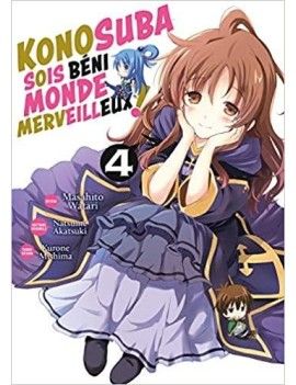 KONOSUBA: SOIS BENI MONDE MERVEILLEUX ! - Tome 4 1 - Culture-Pop-France