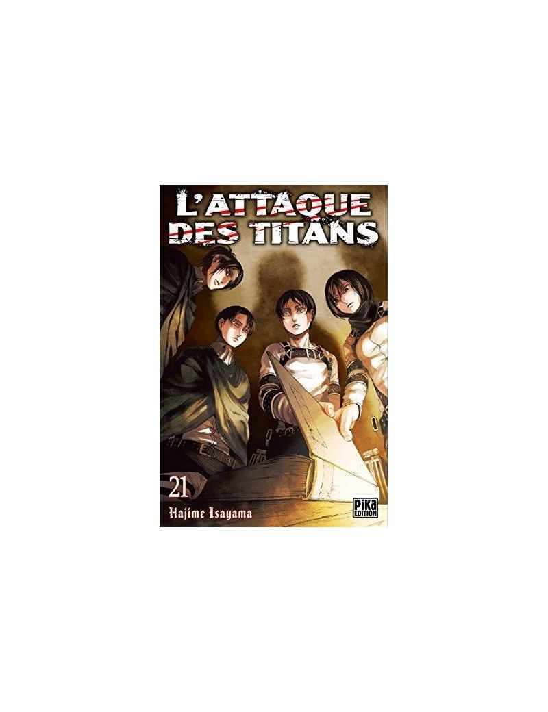 L'ATTAQUE DES TITANS - Tome 21 Pika 1 - Culture-Pop-France L'ATTAQUE DES TITANS - Tome 21 Pika 1 - Culture-Pop-France