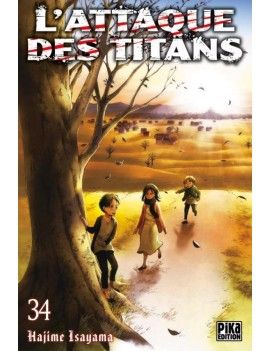 L'ATTAQUE DES TITANS - Tome 34 Pika 1 - Culture-Pop-France