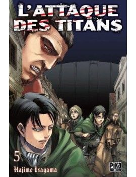 L'ATTAQUE DES TITANS - Tome 5 Pika 1 - Culture-Pop-France