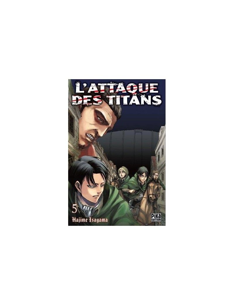L'ATTAQUE DES TITANS - Tome 5 Pika 1 - Culture-Pop-France L'ATTAQUE DES TITANS - Tome 5 Pika 1 - Culture-Pop-France