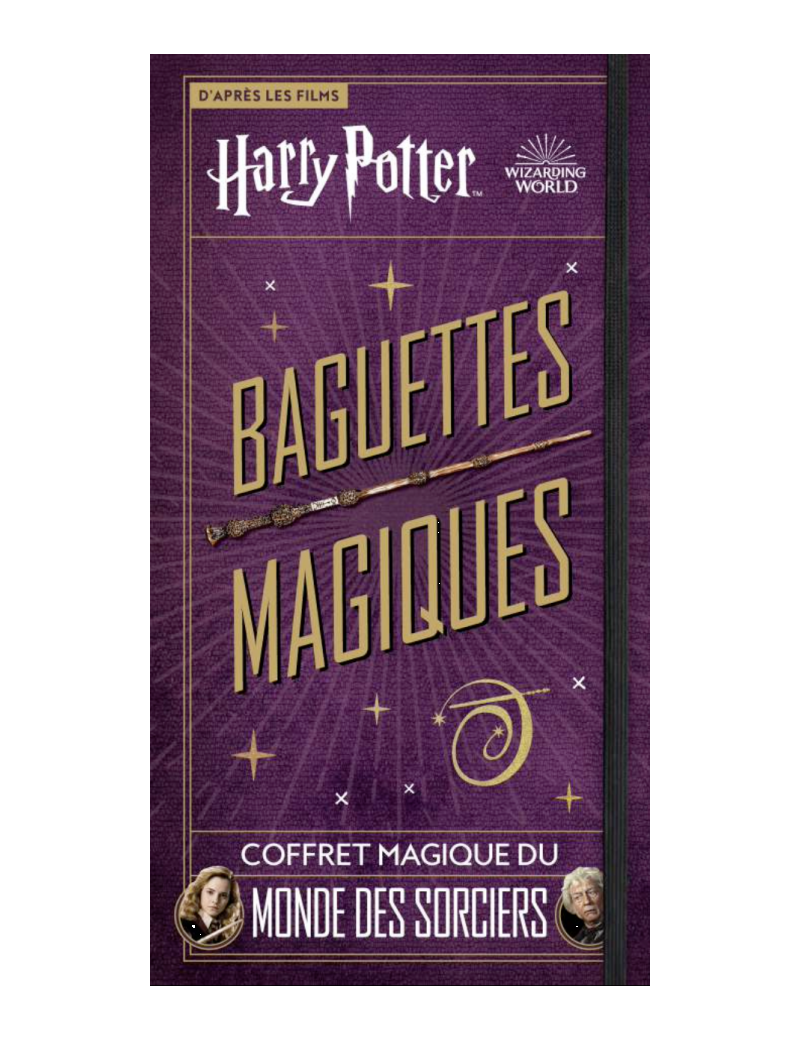 HARRY POTTER - BAGUETTES MAGIQUES - Coffret magique 1 - Culture-Pop-France HARRY POTTER - BAGUETTES MAGIQUES - Coffret magique 1 - Culture-Pop-France