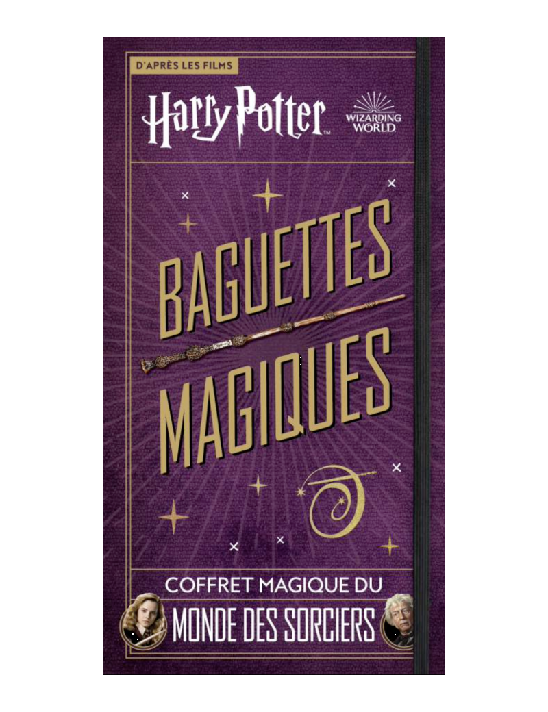 Baguettes Magiques - Coffret magique du monde des sorciers