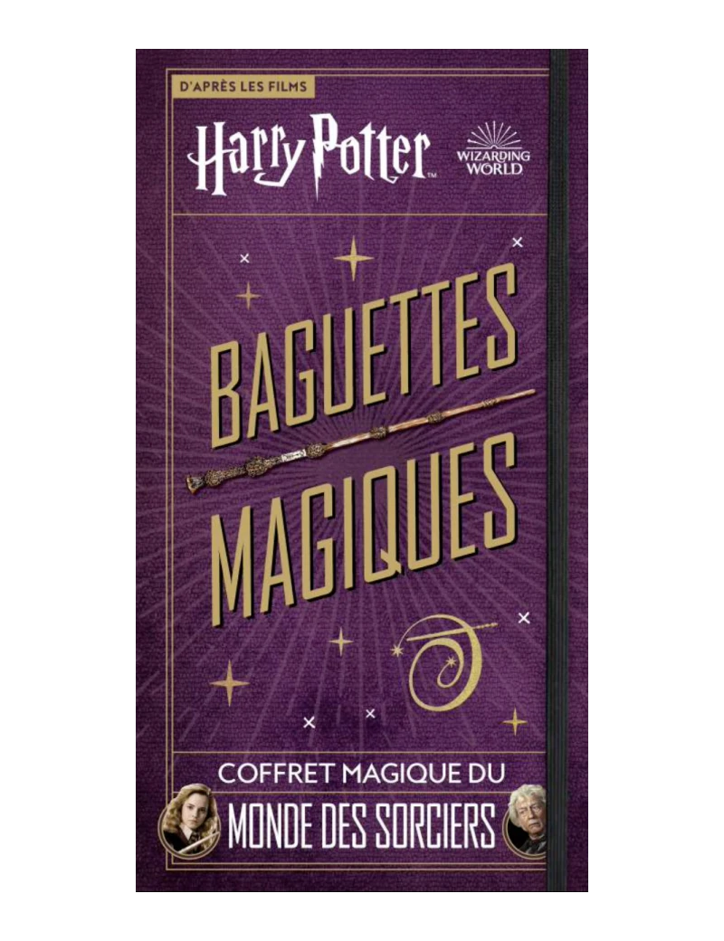 HARRY POTTER - BAGUETTES MAGIQUES - Coffret magique 1 - Culture-Pop-France HARRY POTTER - BAGUETTES MAGIQUES - Coffret magique 1 - Culture-Pop-France