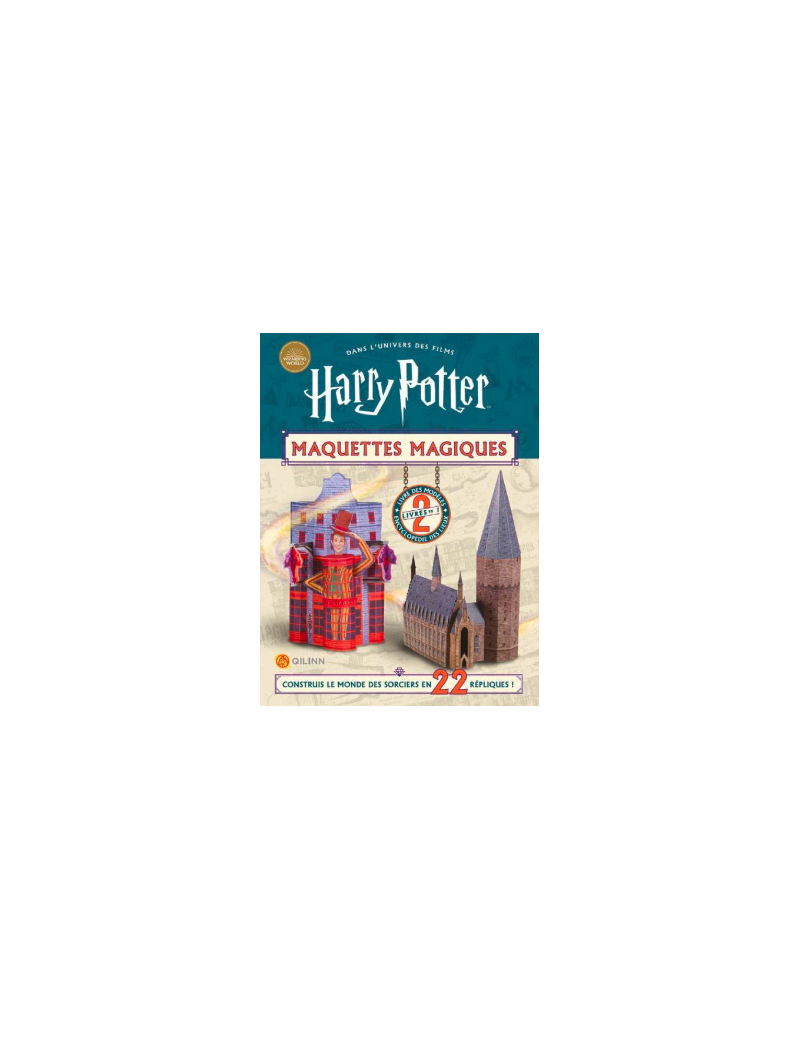 HARRY POTTER - Maquettes magiques 1 - Culture-Pop-France HARRY POTTER - Maquettes magiques 1 - Culture-Pop-France