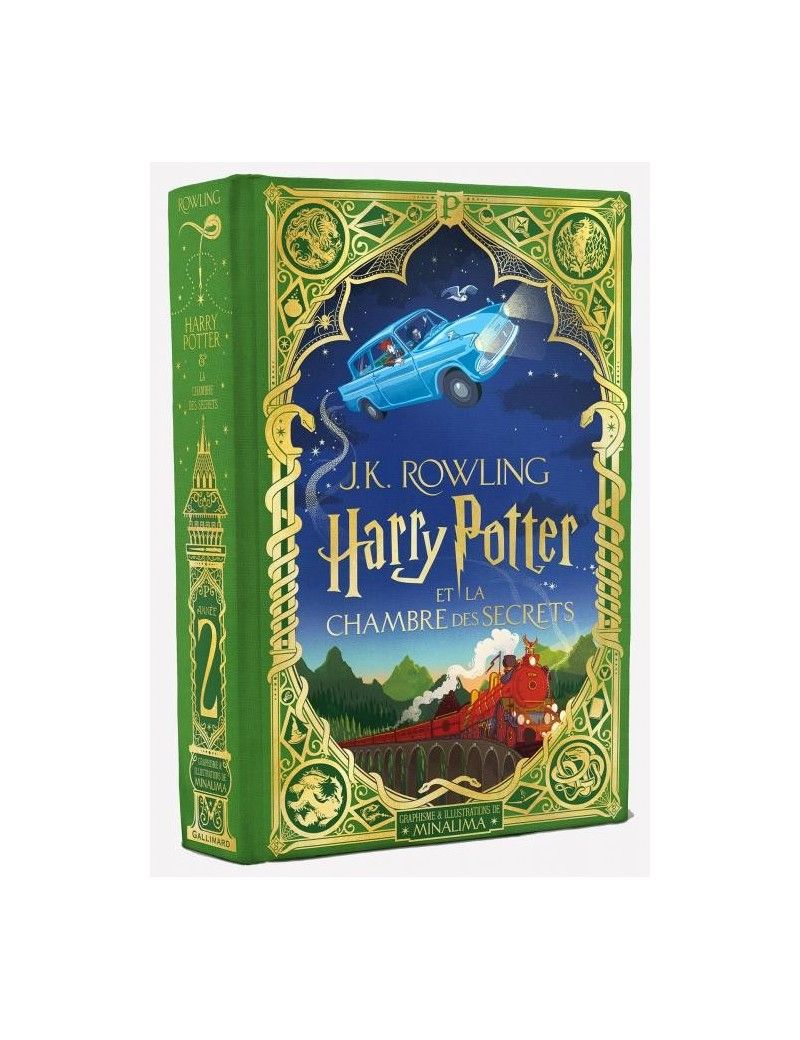 HARRY POTTER ET LA CHAMBRE DES SECRETS - Illustration par Minalima 1 - Culture-Pop-France HARRY POTTER ET LA CHAMBRE DES SECRETS - Illustration par Minalima 1 - Culture-Pop-France