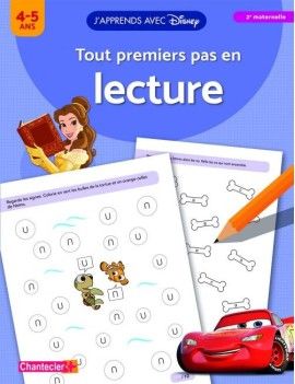 J'apprends avec Disney - Tout premiers pas en lecture - (4-5 ans) 1 - Culture-Pop-France