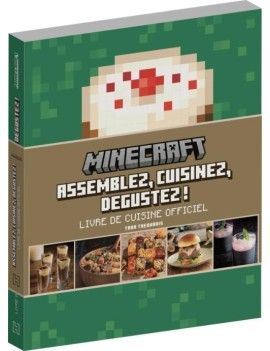 MINECRAFT - LIVRE DE CUISINE OFFICIEL 1 - Culture-Pop-France