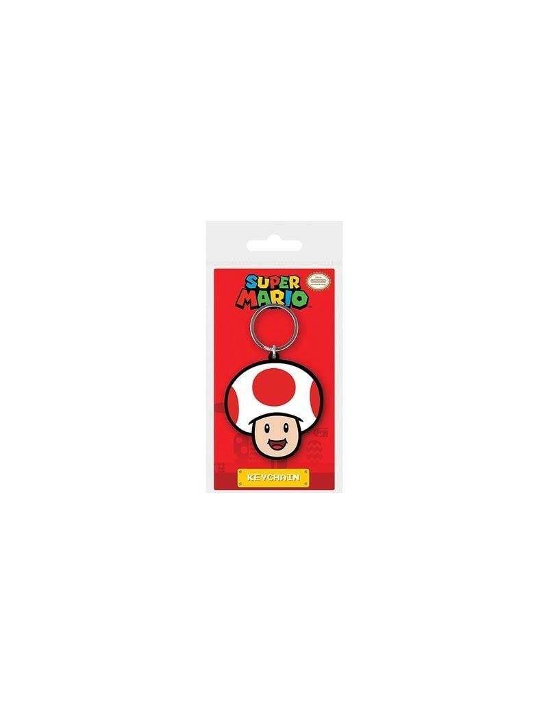 SUPER MARIO - Toad - Porte-clés en PVC Pyramid 1 - Culture-Pop-France SUPER MARIO - Toad - Porte-clés en PVC Pyramid 1 - Culture-Pop-France