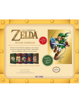 THE LEGEND OF ZELDA - INTEGRALE - COFFRET COLLECTOR 1 - Culture-Pop-France