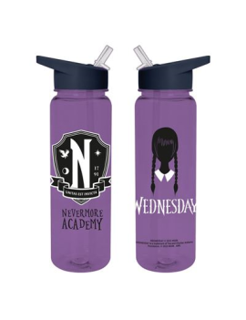 MERCREDI - Mercredi Addams - Bouteille d'eau en Plastique Pyramid 1 - Culture-Pop-France
