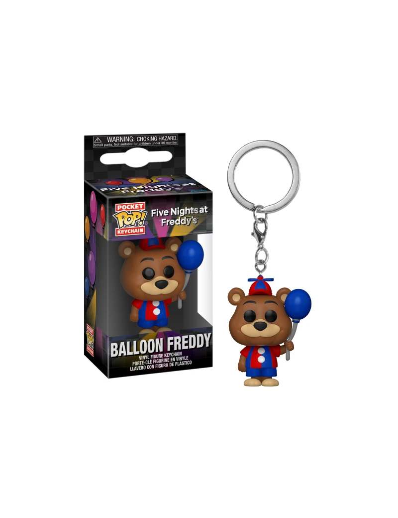 FNAF SECURITY BREACH - Pocket Pop Keychains - Balloon Freddy Funko 1 - Culture-Pop-France FNAF SECURITY BREACH - Pocket Pop Keychains - Balloon Freddy Funko 1 - Culture-Pop-France