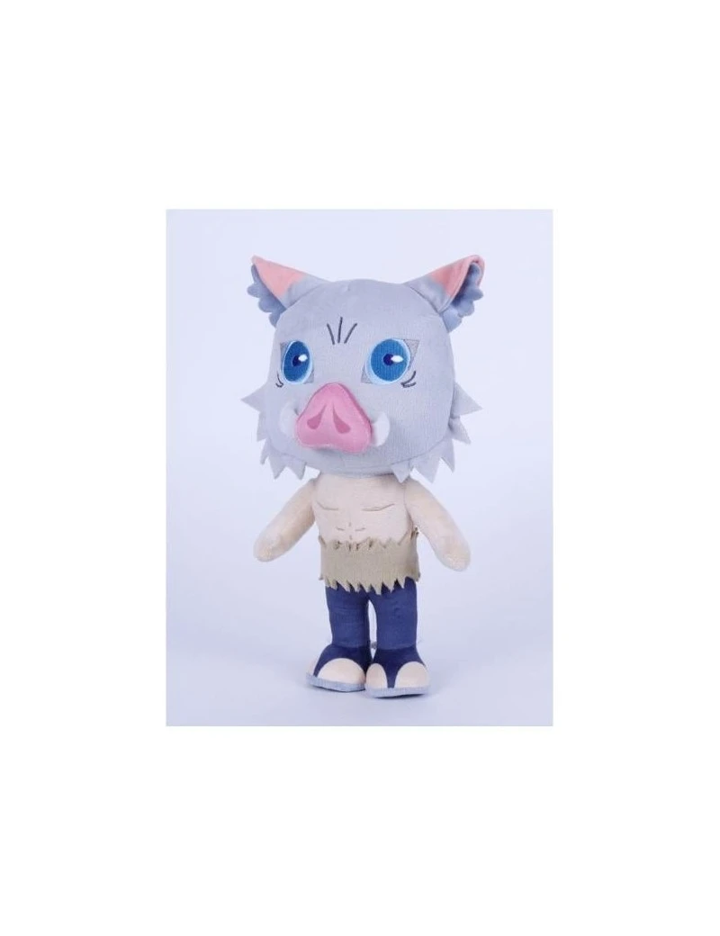 DEMON SLAYER - Peluche Inosuke - 27cm Play by Play 1 - Culture-Pop-France DEMON SLAYER - Peluche Inosuke - 27cm Play by Play 1 - Culture-Pop-France