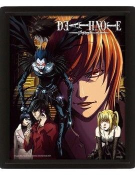 DEATH NOTE - Connected by fate - Poster lenticulaire 3D 26x20cm Pyramid 1 - Culture-Pop-France