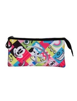 DISNEY 100 Ans - Collage - Trousse Triple '23x11x7cm' Karactermania 1 - Culture-Pop-France