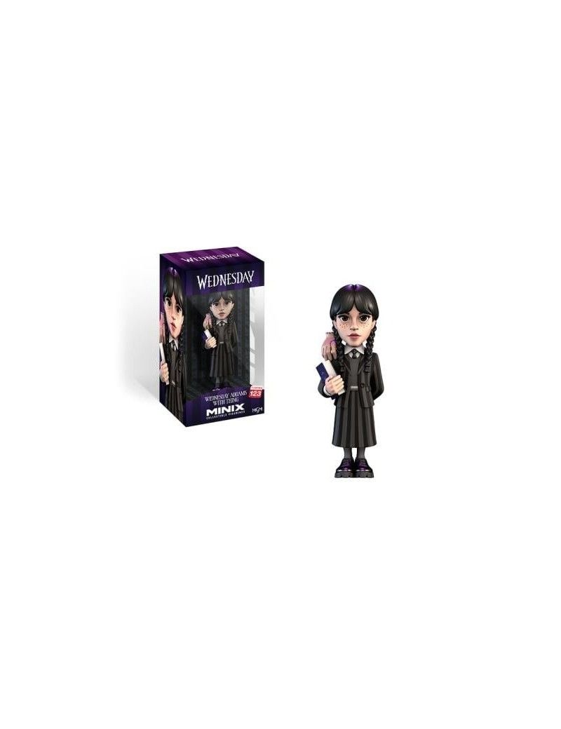 MERCREDI - Mercredi Adams avec la Chose - Figurine Minix #123 12cm Minix 1 - Culture-Pop-France MERCREDI - Mercredi Adams avec la Chose - Figurine Minix #123 12cm Minix 1 - Culture-Pop-France