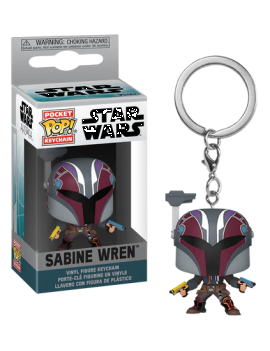 AHSOKA - Pocket Pop Keychains - Sabine Wren Funko 1 - Culture-Pop-France