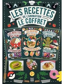 CUISINE ET ANIMATION - COFFRET 3 LIVRES 1 - Culture-Pop-France
