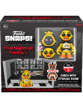 FNAF - Storage Room w/ Chica - Snap Playset Funko Funko 1 - Culture-Pop-France