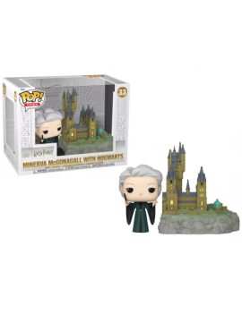 HARRY POTTER - POP TOWN N° 33 - 20ème Anniv. - Minerva avec Poudlard Funko 1 - Culture-Pop-France