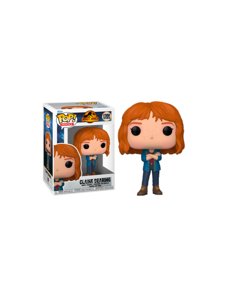 JURASSIC WORLD DOMINION - POP N° 1209 - Claire Dearing Funko 1 - Culture-Pop-France JURASSIC WORLD DOMINION - POP N° 1209 - Claire Dearing Funko 1 - Culture-Pop-France