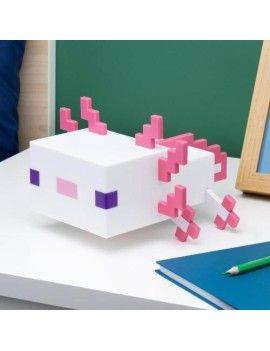 MINECRAFT - Axolotl - Lampe Paladone 1 - Culture-Pop-France