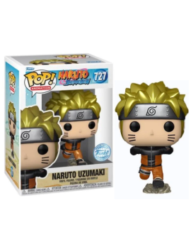 NARUTO - POP N° 727 - Naruto Running Metalic Effect Special Edition Funko 1 - Culture-Pop-France
