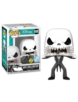 NIGNTMARE BEFORE CHRISTMAS - Pop N° 808 - Jack GITD Special Edition Funko 1 - Culture-Pop-France