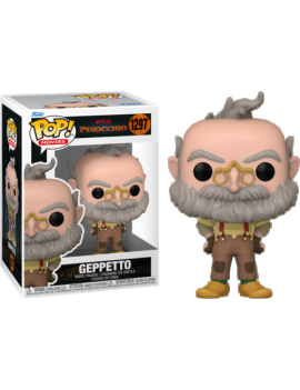 PINOCCHIO NETFLIX - POP Movies N° 1297 - Geppetto Funko 1 - Culture-Pop-France