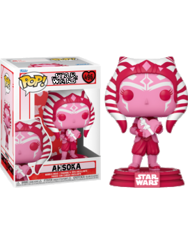 STAR WARS - POP N° 496 - Valentines - Ahsoka Funko 1 - Culture-Pop-France