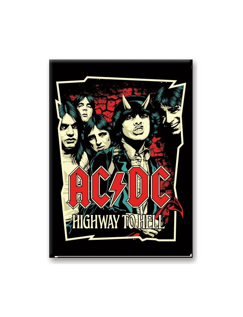 AC/DC - Highway To Hell - aimant 6.3x8.9cm 1 - Culture-Pop-France AC/DC - Highway To Hell - aimant 6.3x8.9cm 1 - Culture-Pop-France