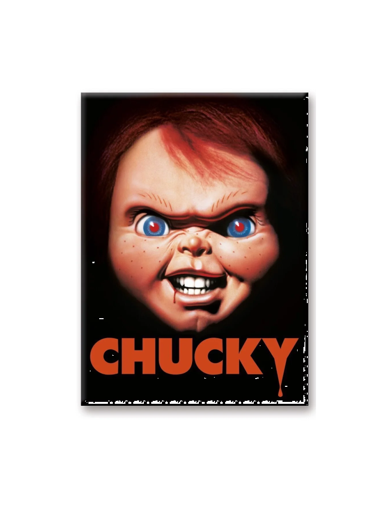CHUCKY - Face - aimant 6.3x8.9cm 1 - Culture-Pop-France CHUCKY - Face - aimant 6.3x8.9cm 1 - Culture-Pop-France