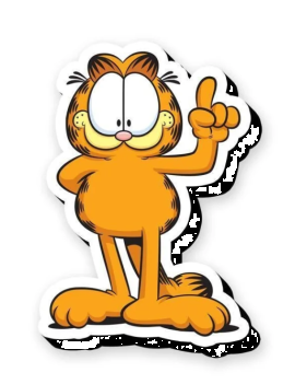 GARFIELD - Garfield - Gros aimant 1 - Culture-Pop-France