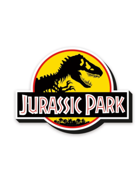 JURASSIC PARK - Logo - Gros aimant 1 - Culture-Pop-France