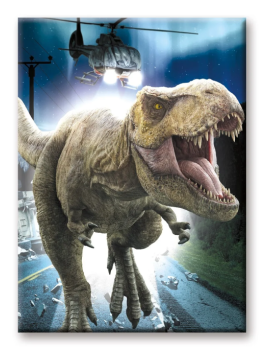 JURASSIC WORLD - T-Rex - aimant 6.3x8.9cm 1 - Culture-Pop-France