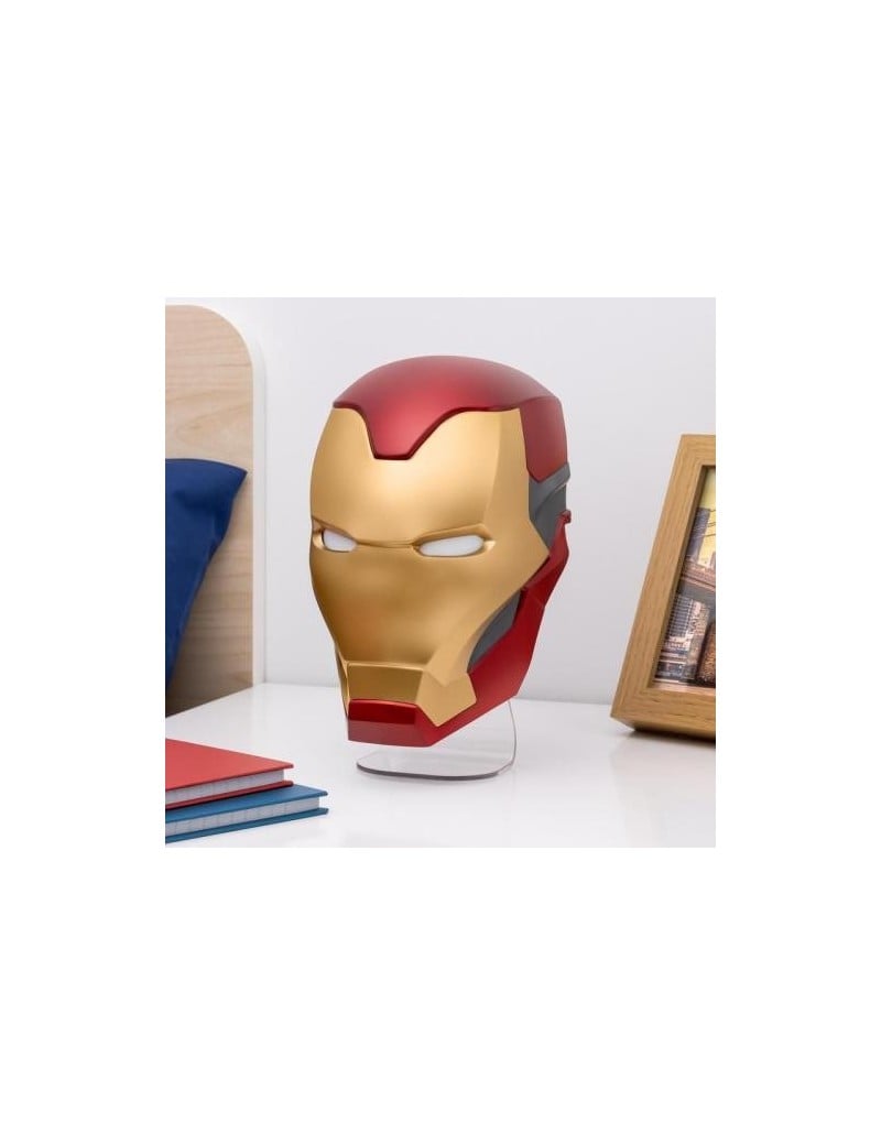 MARVEL - Masque Iron Man - Lampe 22cm