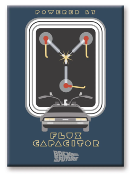 RETOUR VERS LE FUTUR - Condensateur de Flux - aimant 6.3x8.9cm 1 - Culture-Pop-France