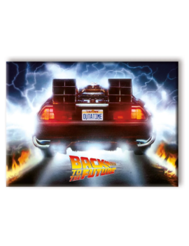 RETOUR VERS LE FUTUR - OUTATIME - aimant 6.3x8.9cm 1 - Culture-Pop-France